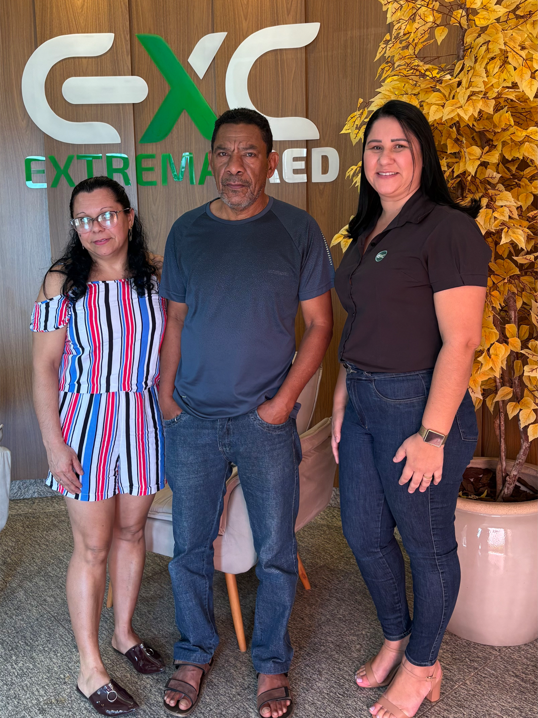Cliente da unidade de Cidade Ocidental