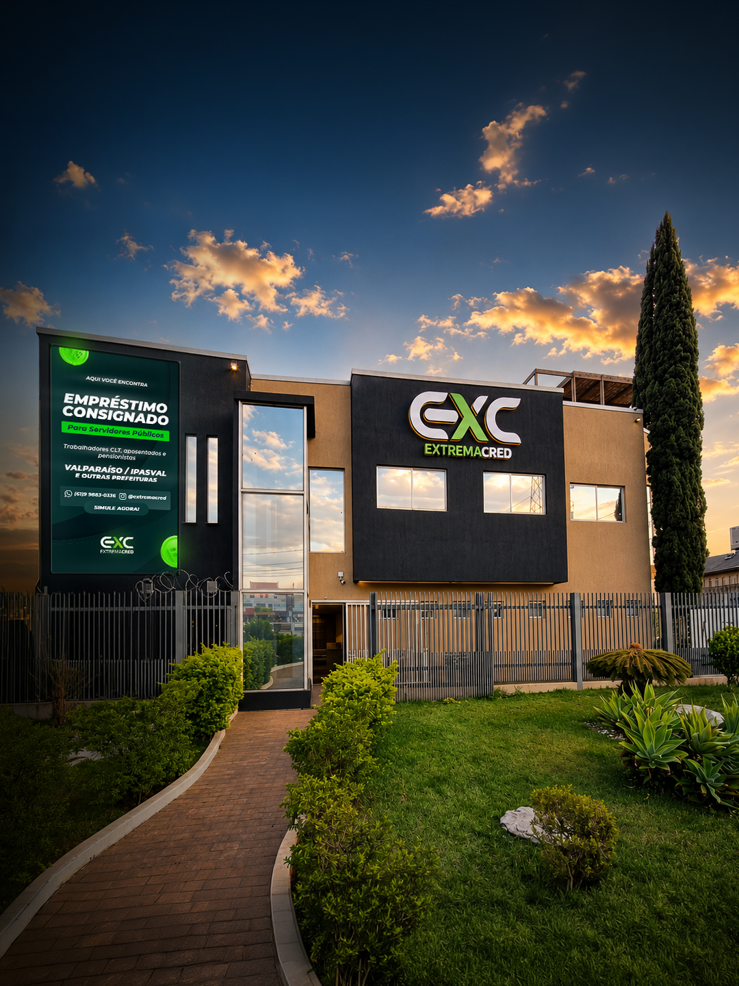 Fachada da loja Extremacred